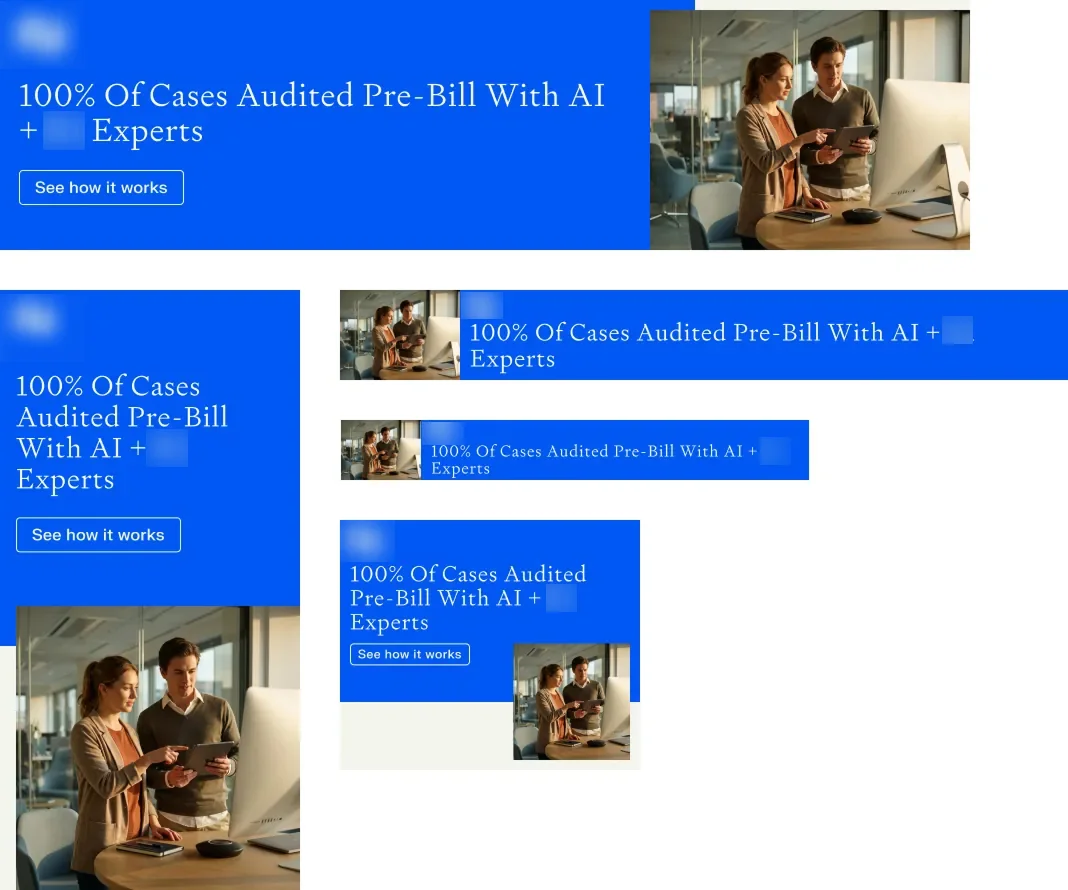 Display ad campaign for B2B brand awareness - example 001